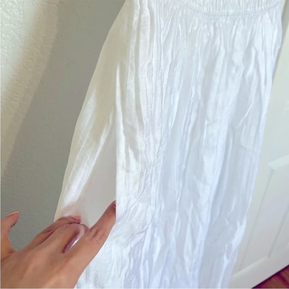 Vince Pleated Double V-Neck Dress - Picture 6 of 10